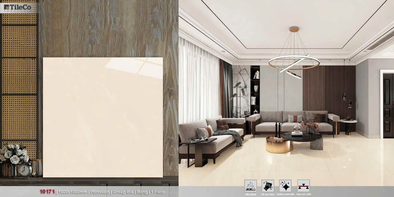 Gạch lát nền Xsmart 100X100cm 10171
