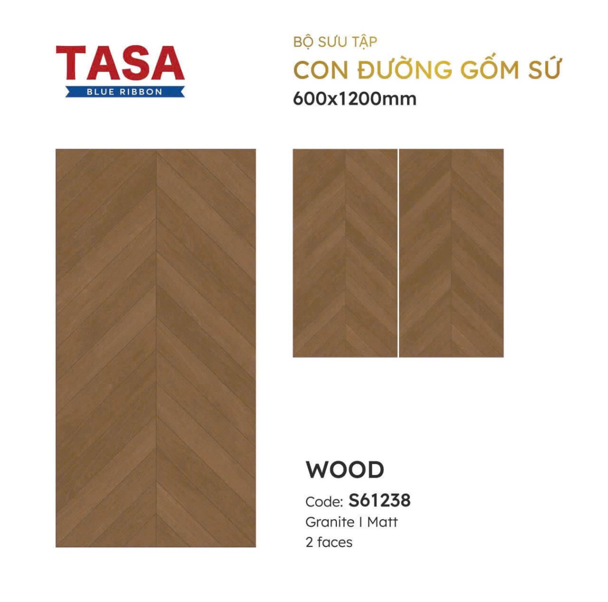 Gạch lát nền Tasa 60x120 S61238