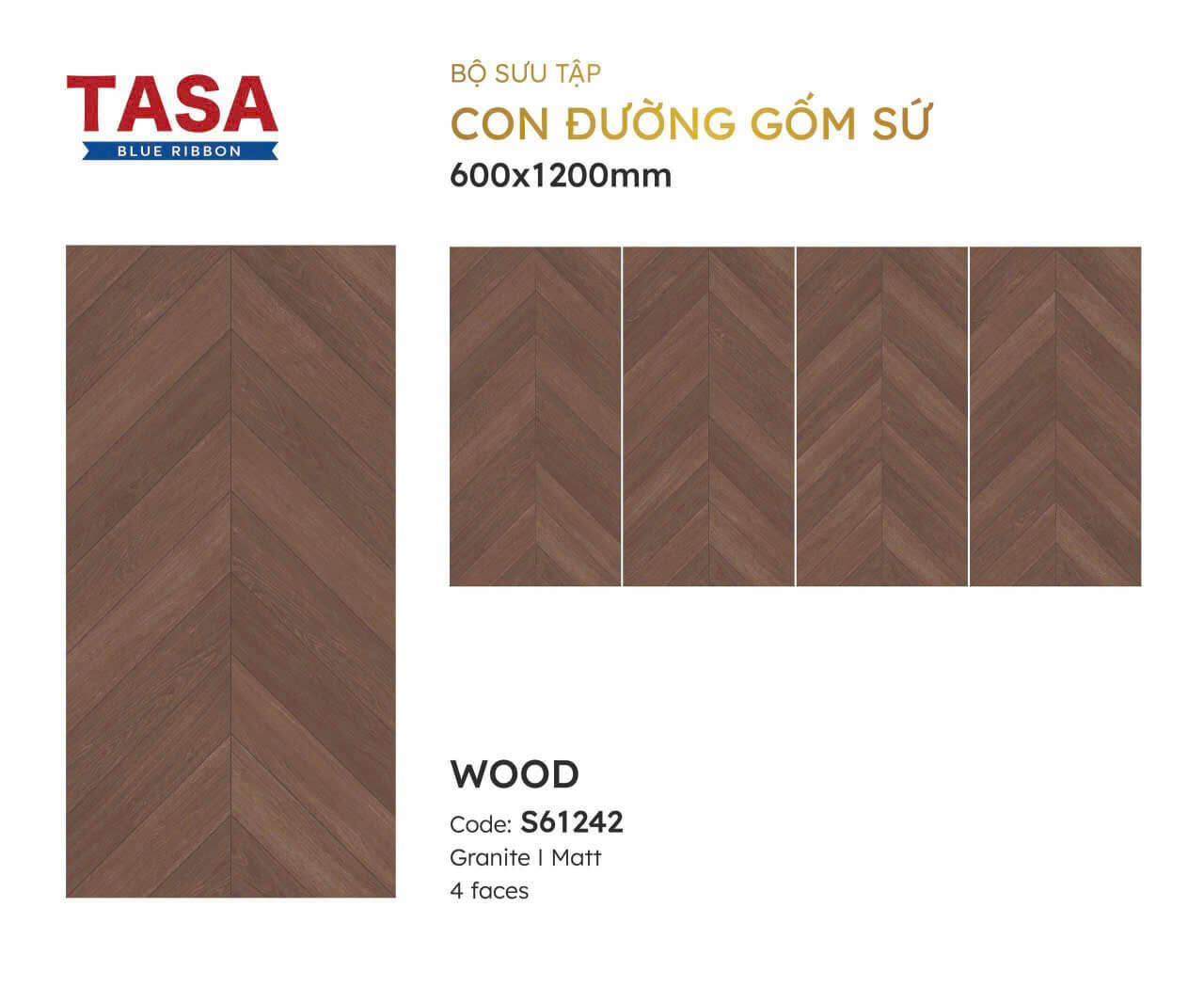 Gạch lát nền Tasa 60x120 S61242