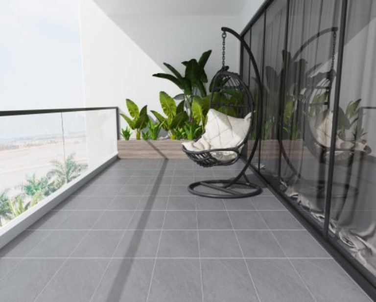 Gạch Ốp Lát Ban Công: Bền Đẹp, Chống Trơn Cho Không Gian Ngoài Trời
