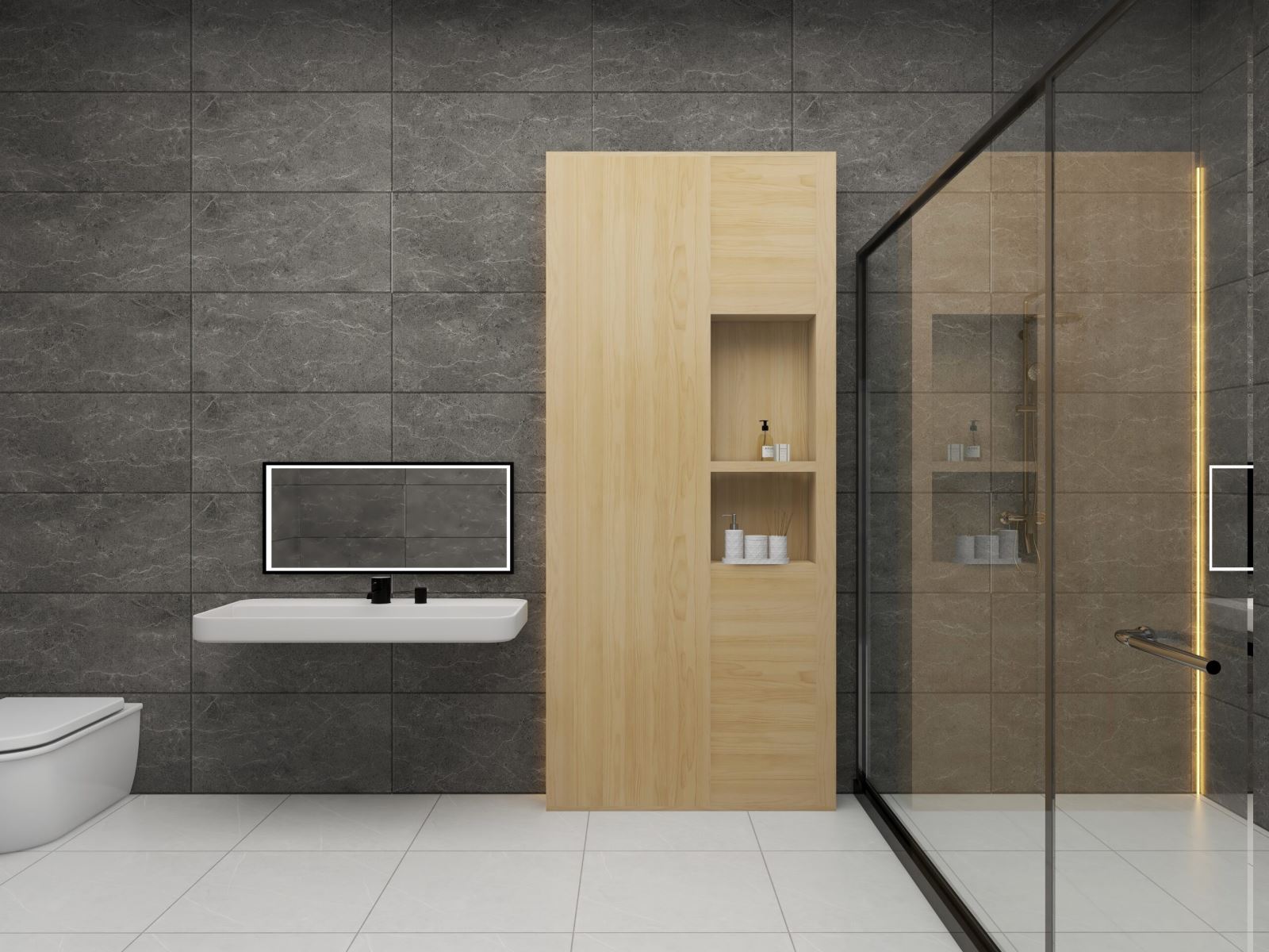 Gạch ốp lát 40x80 Apodio A48SA401 PC