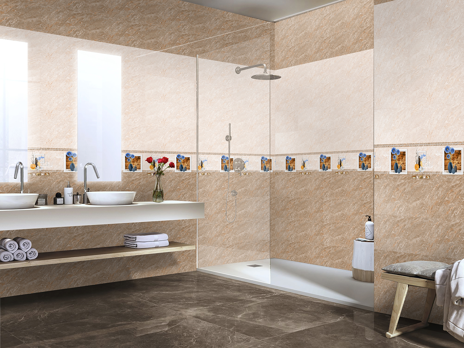 Gạch ốp lát 30x60 Apodio 36809 - 36809D - 36909 H4