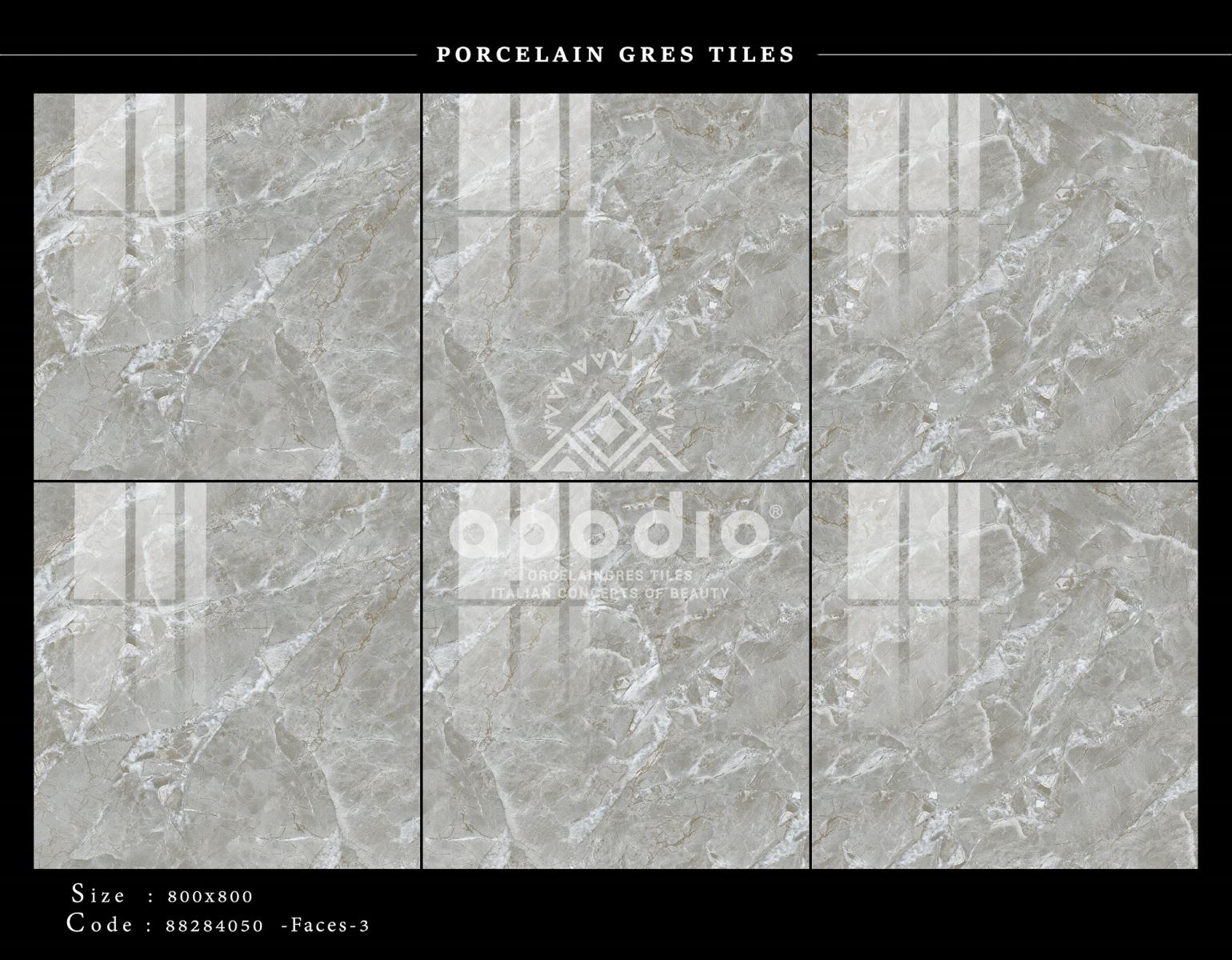 Gạch ốp lát 80x80 Apodio 84050 5