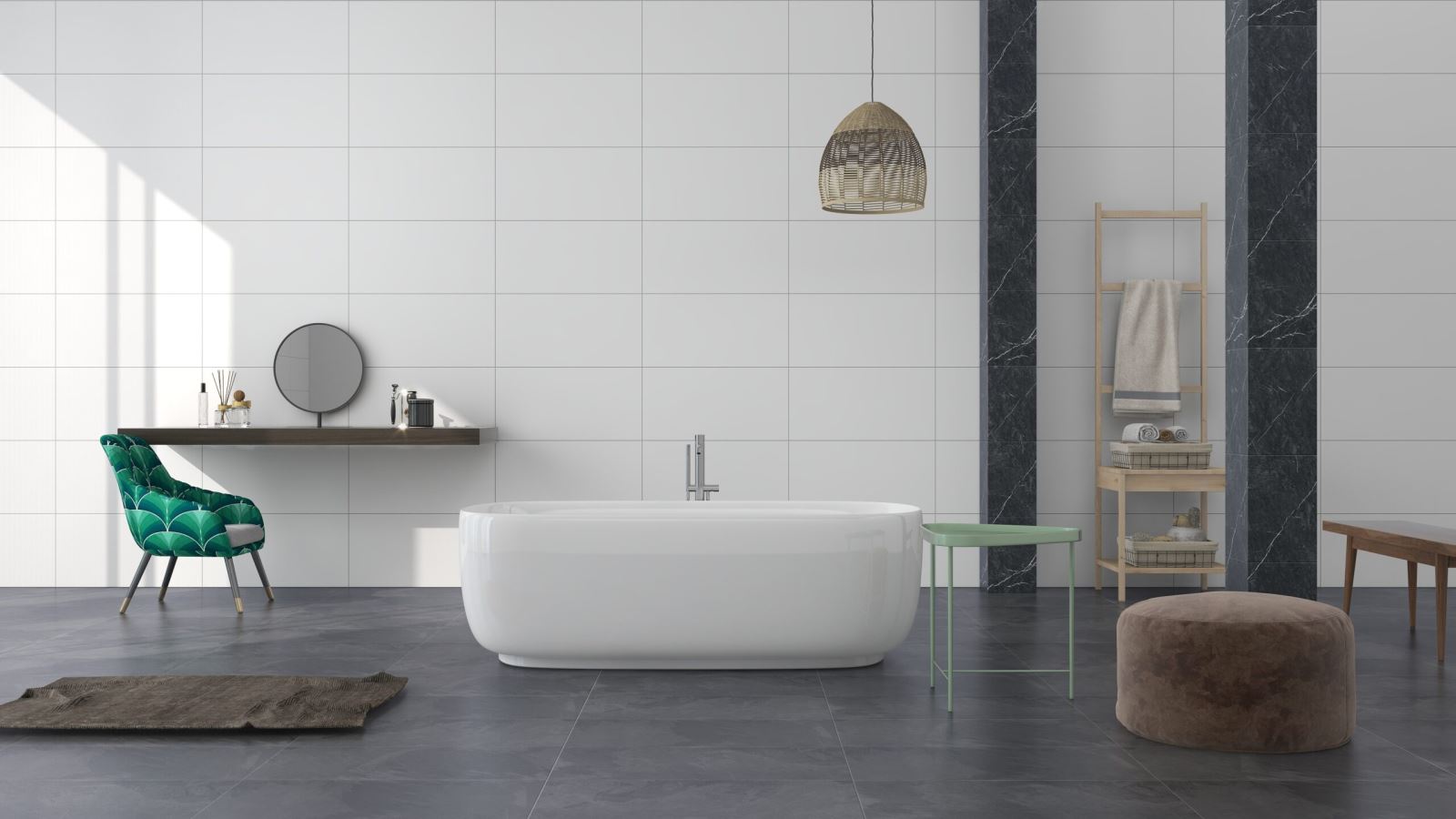 Gạch ốp lát 40x80 Apodio A48UW1000 pc1