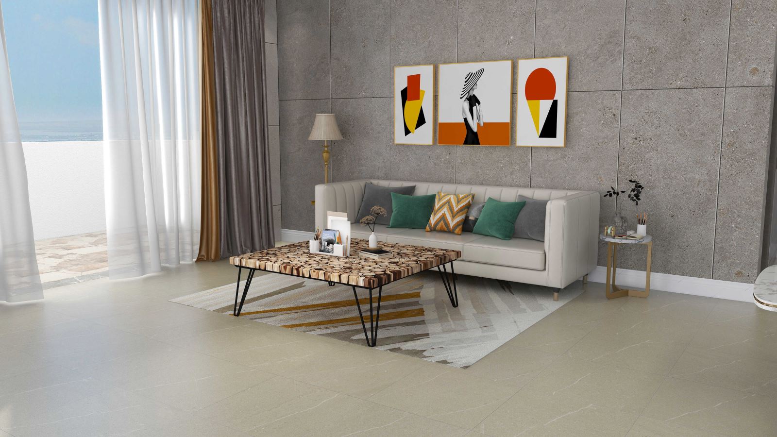 Gạch ốp lát 60x60 Apodio A66NS603 3