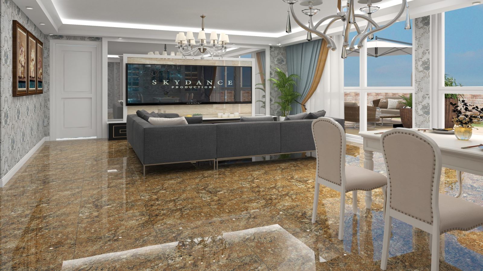 Gạch ốp lát 60x60 Apodio M66BG947 3
