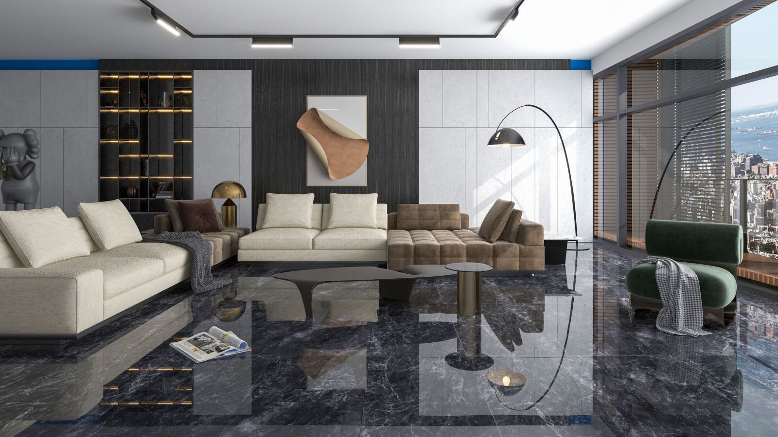 Gạch ốp lát 60x60 Apodio M66MB913 4
