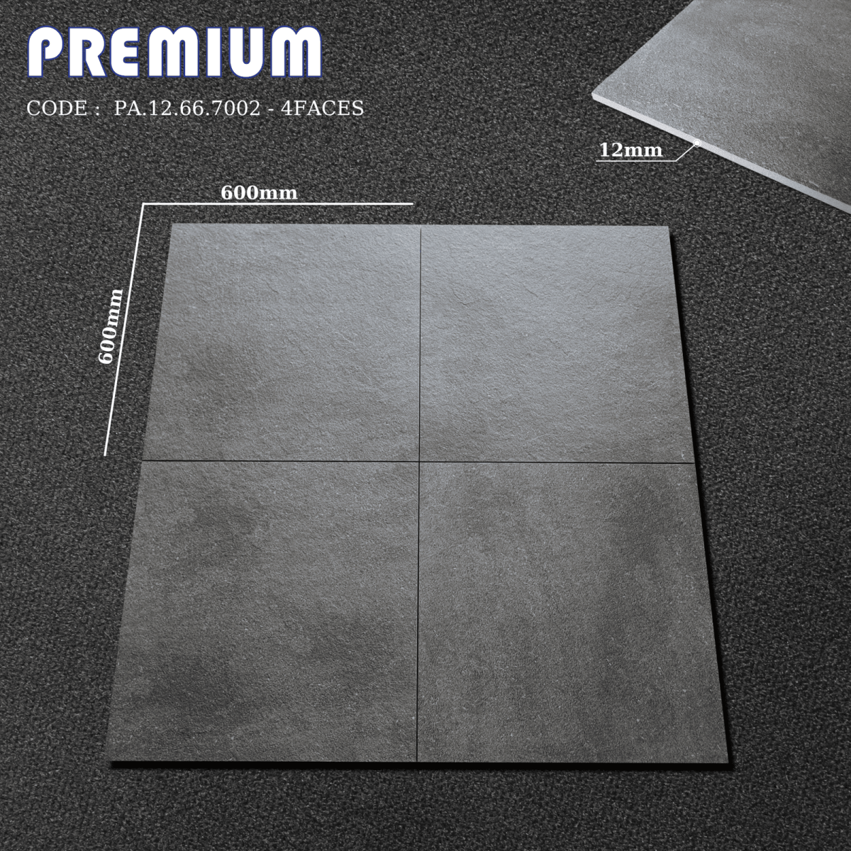 Gạch ốp lát 60x60 Apodio PA12667002 8