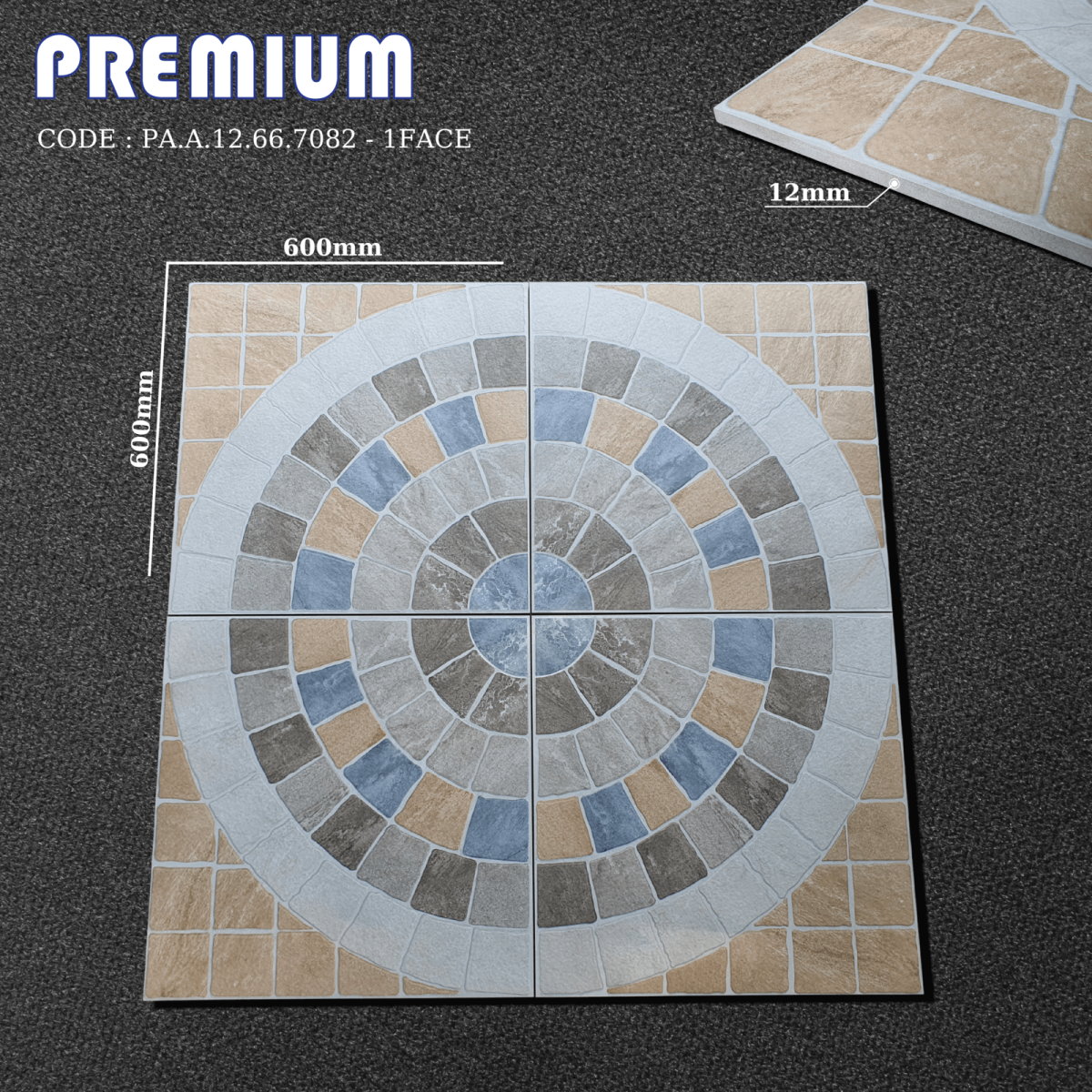 Gạch ốp lát 60x60 Apodio PAA12667082 3