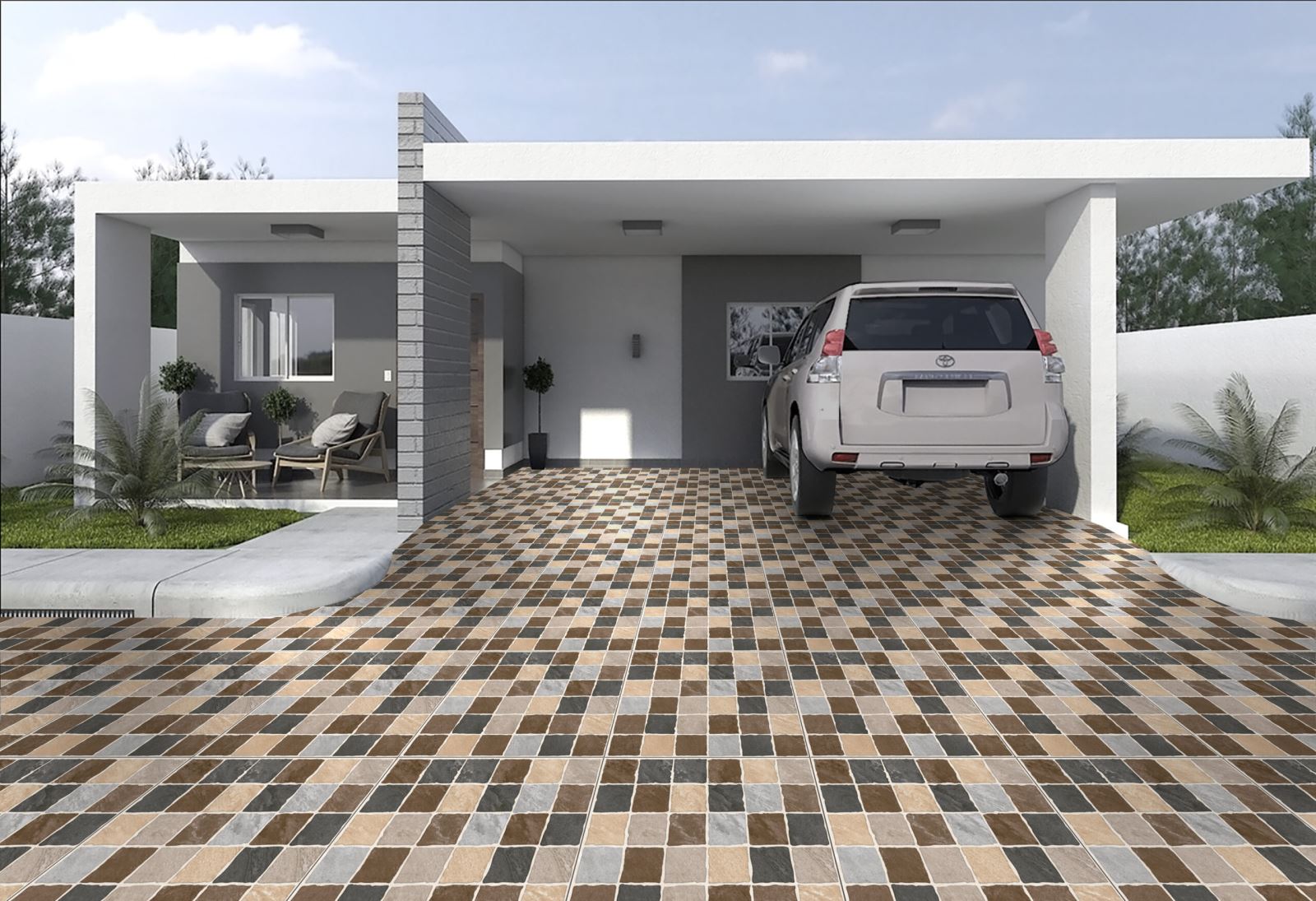 Gạch ốp lát 60x60 Apodio PAB12667083 2
