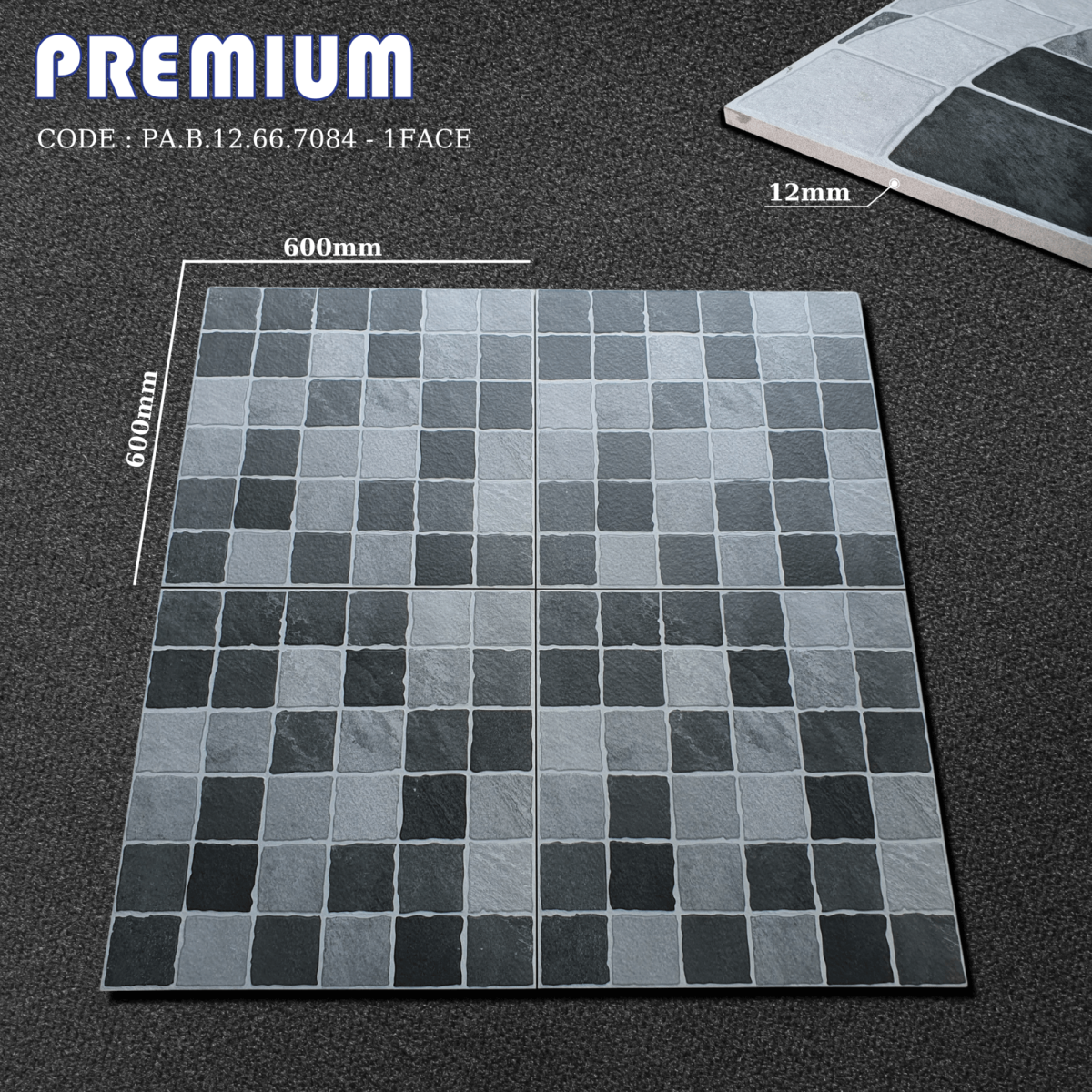 Gạch ốp lát 60x60 Apodio PAB12667084 3