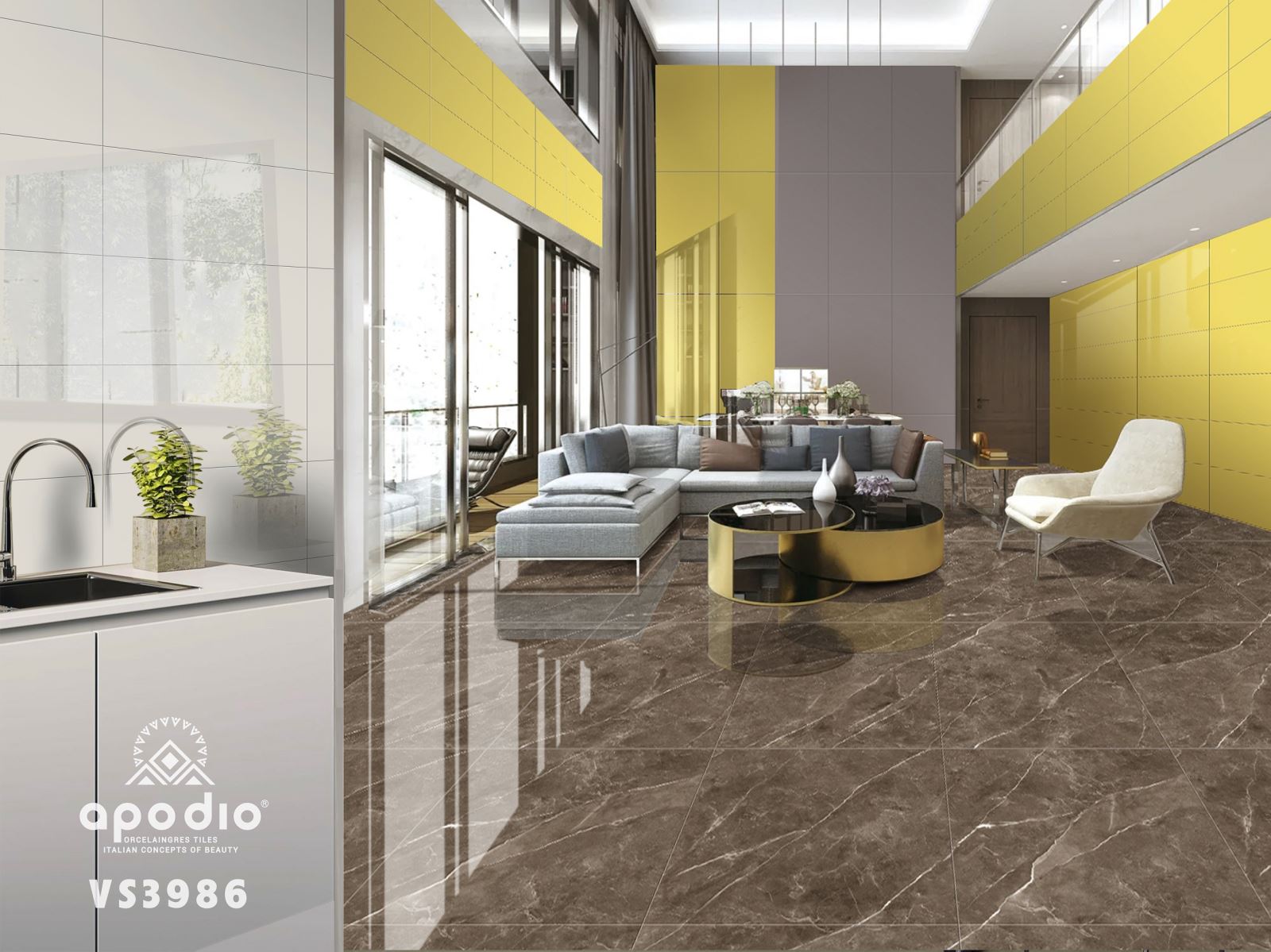 Gạch ốp lát 30x60 Apodio US3986 3
