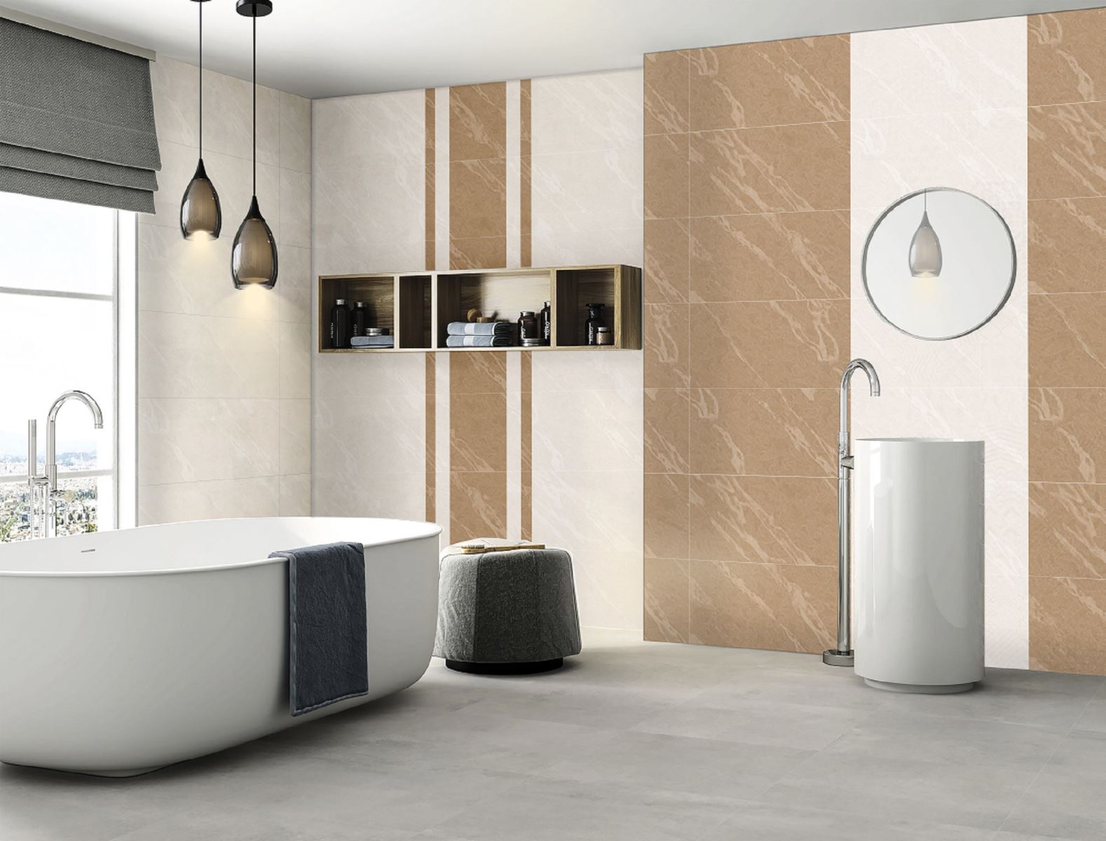 Gạch ốp lát 40x80 Apodio 48301 - 48401 pc