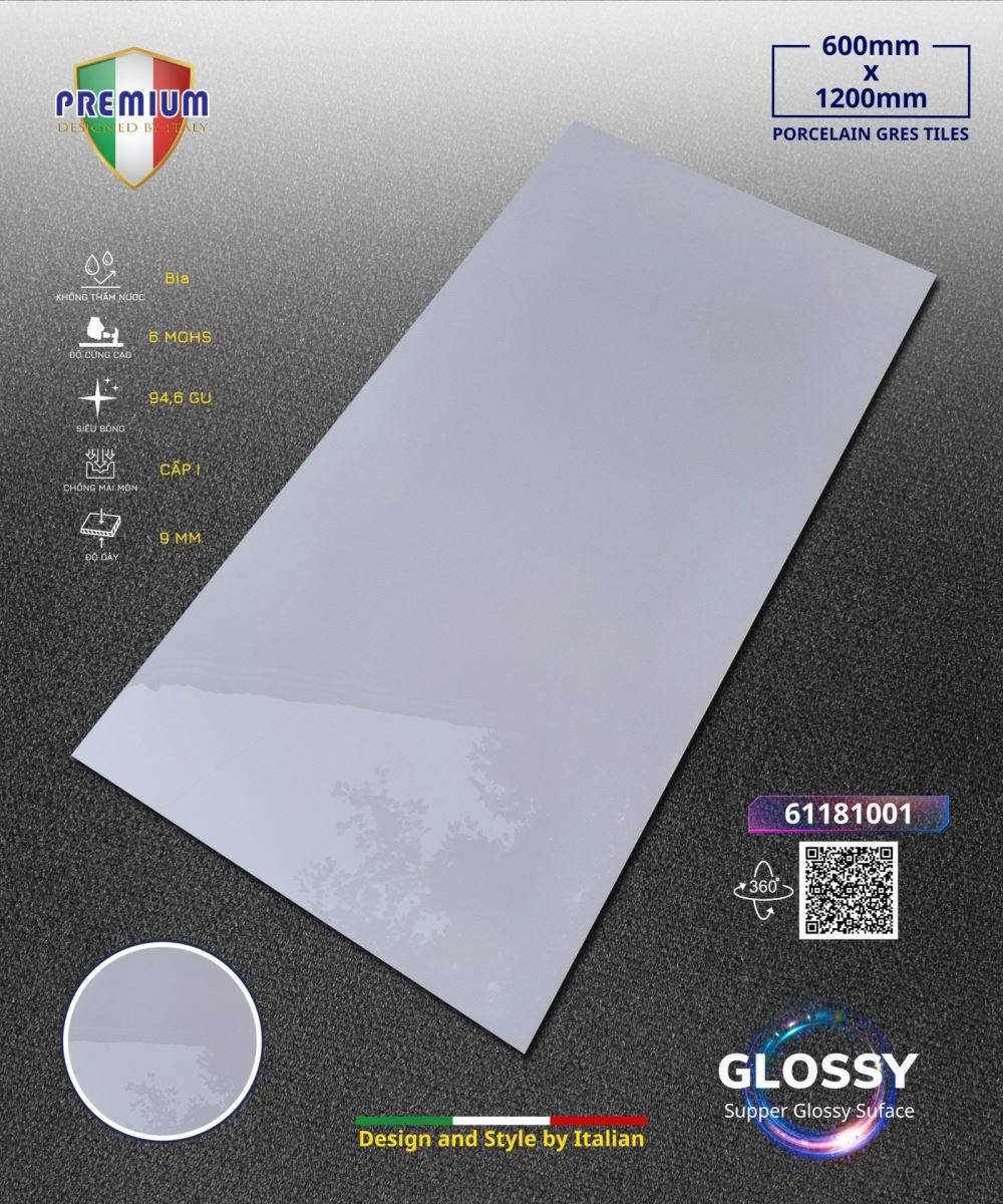 Gạch ốp lát 60x120 Apodio 61181001