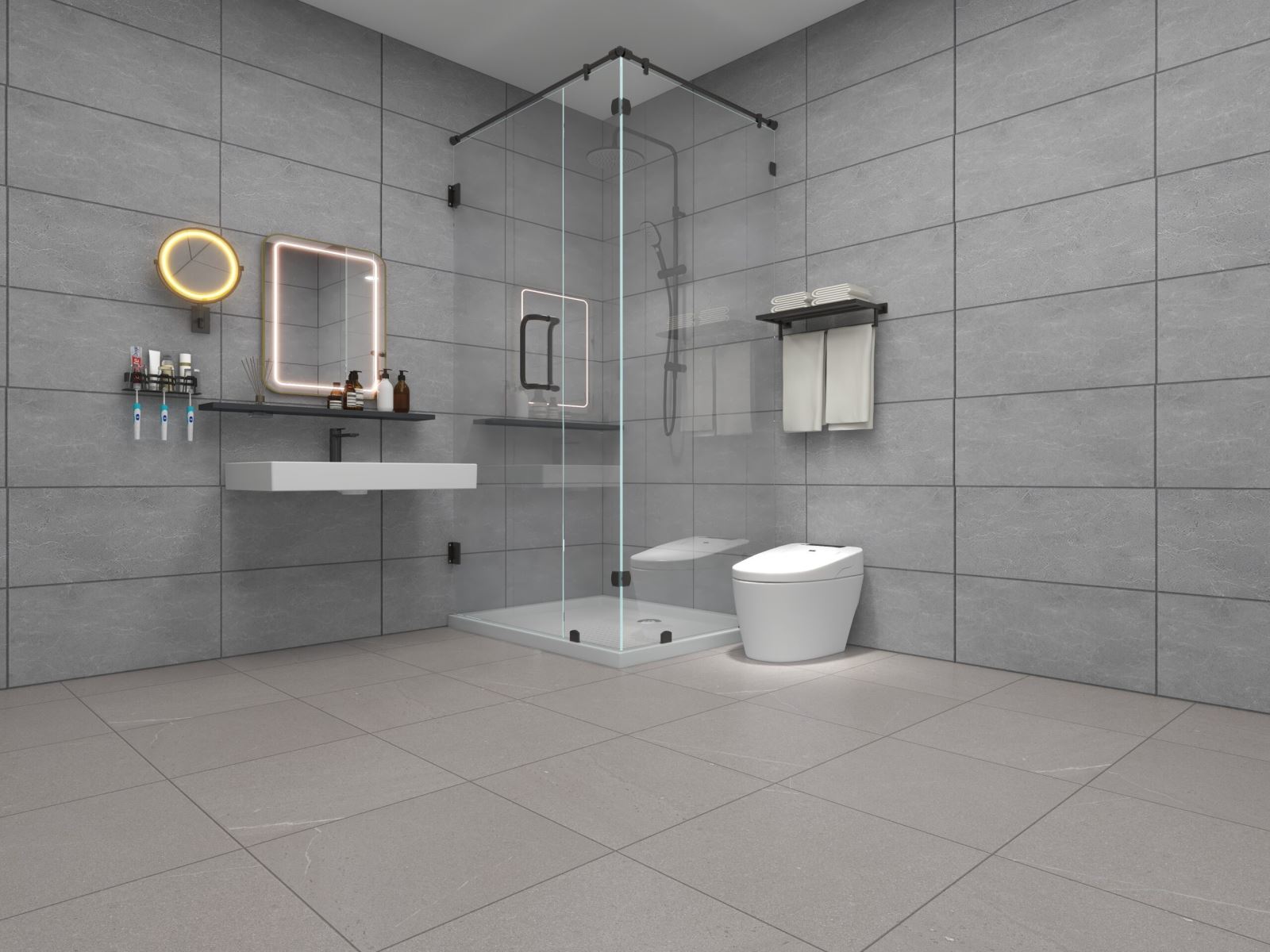 Gạch ốp lát 40x80 Apodio A48SG401 PC