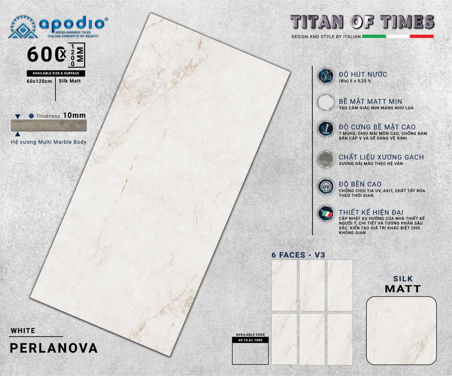 Gạch ốp lát 60x120 Apodio AF10611095 tt1