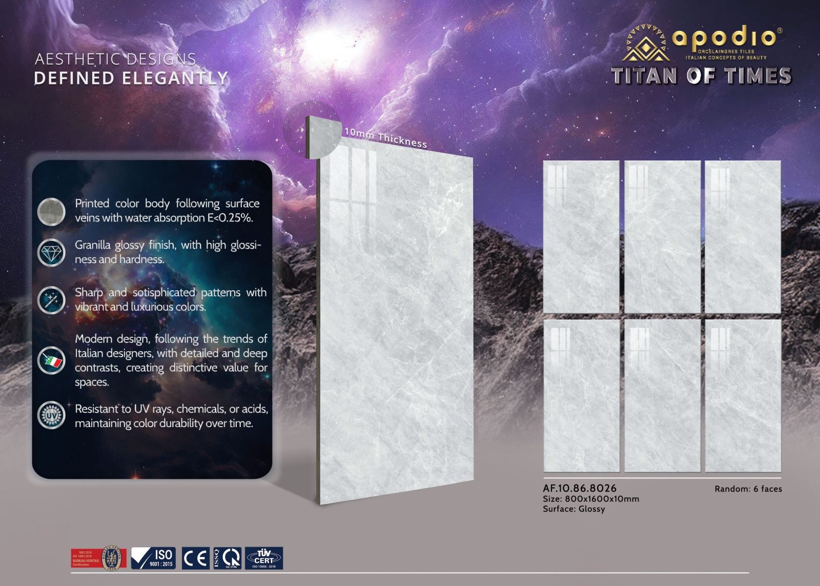 Gạch ốp lát 80x160 Apodio AF10868026 7