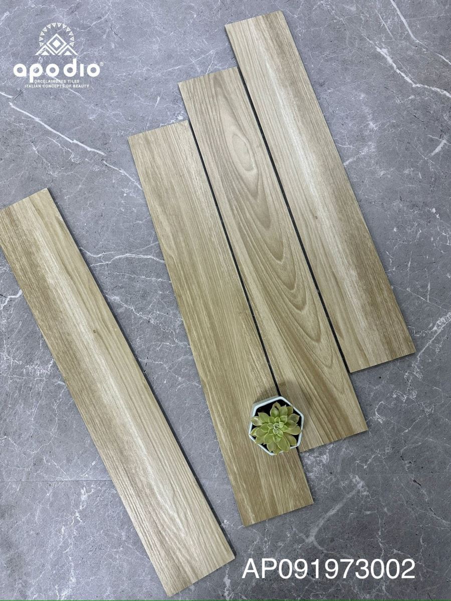 Gạch ốp lát vân gỗ 15x90 Apodio AP091973002
