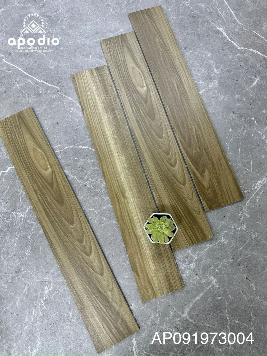 Gạch ốp lát vân gỗ 15x90 Apodio AP091973004