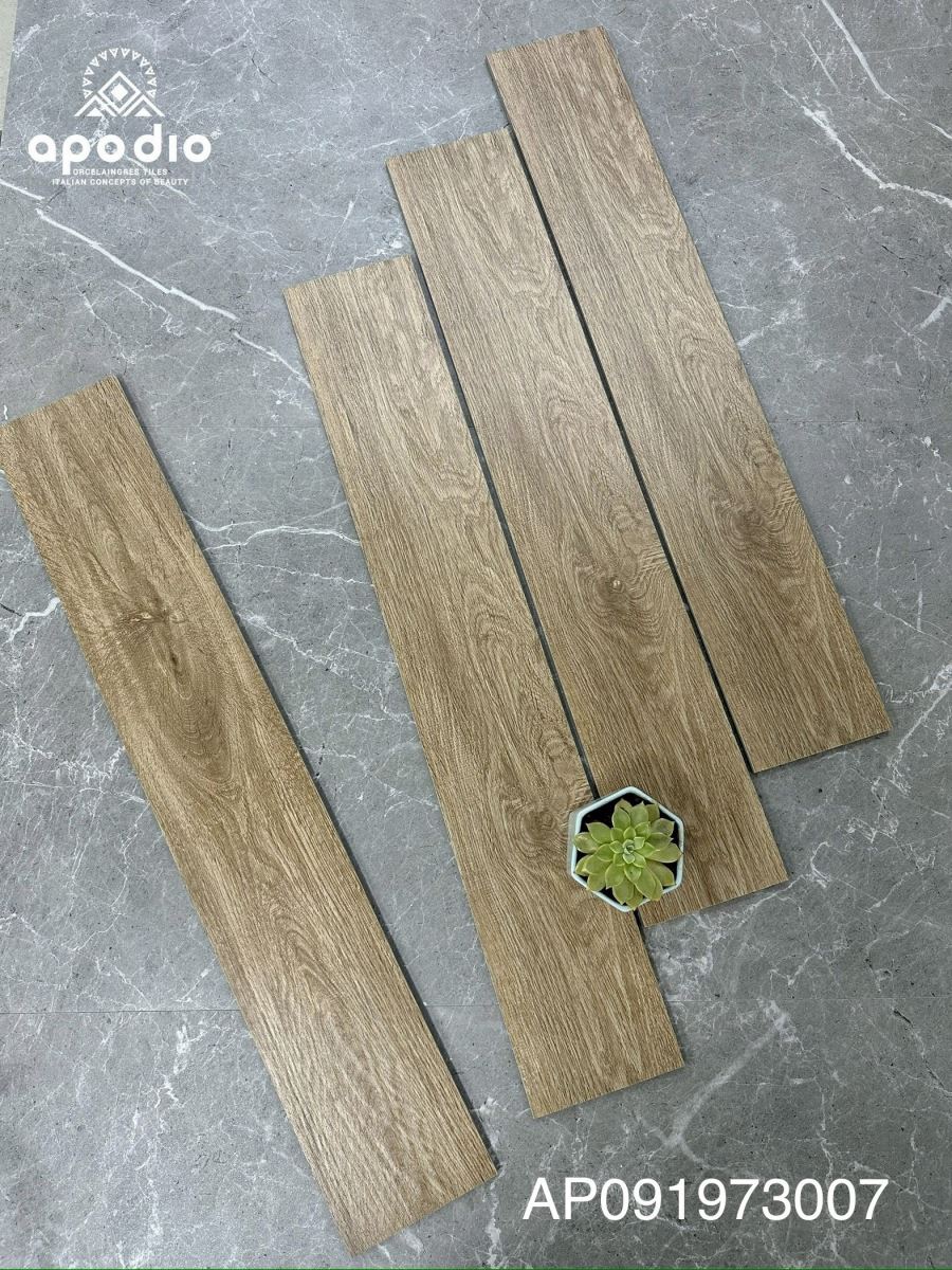 Gạch ốp lát vân gỗ 15x90 Apodio AP091973007