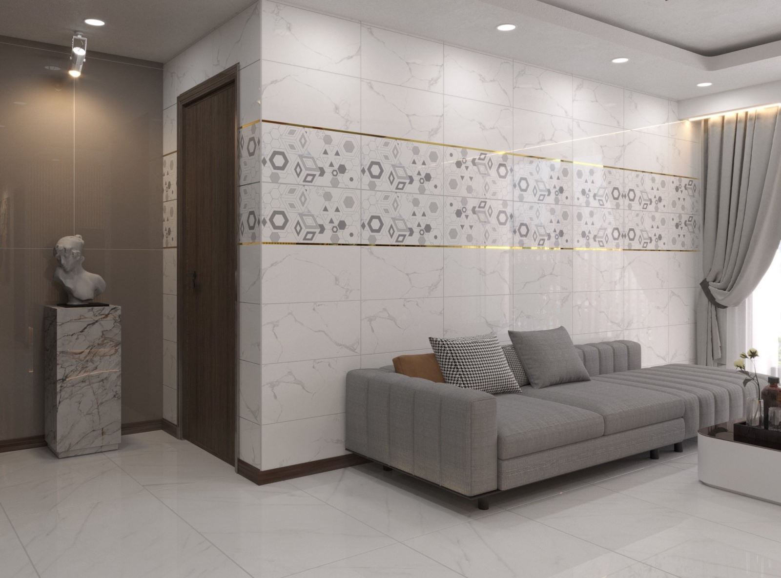 Gạch ốp lát 30x60 Apodio CG813 - CG813D 6