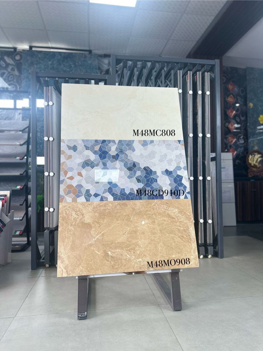 Gạch ốp lát 40x80 Apodio M48MC808 - M48GD910D - M48MO908