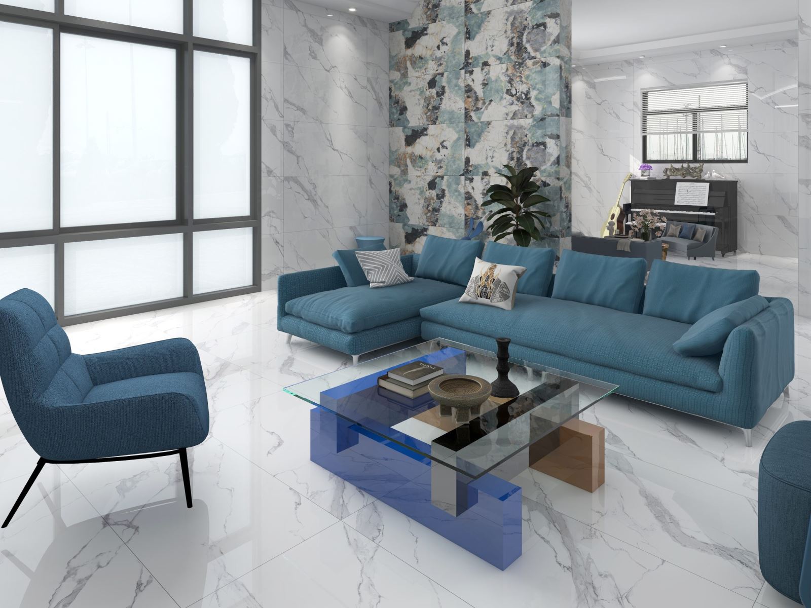 Gạch ốp lát 60x120 Apodio MA61PP143 PC1