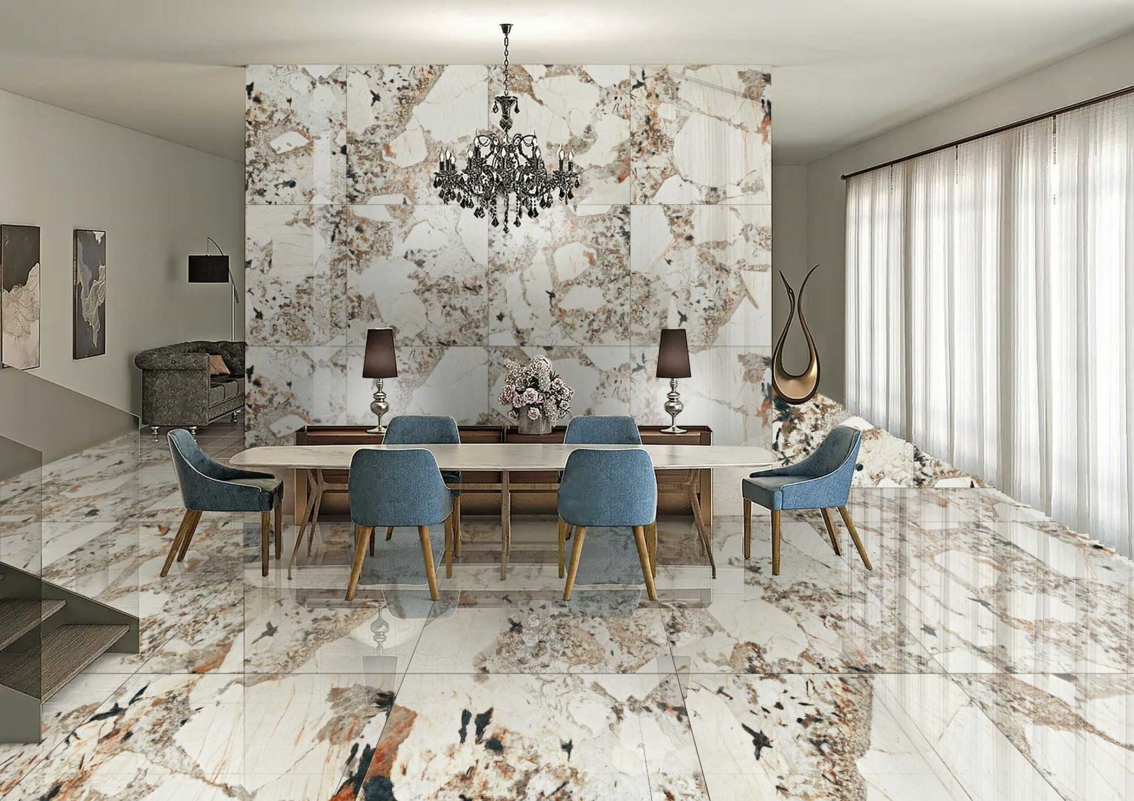 Gạch ốp lát 80x80 Apodio AF10888070 pc1