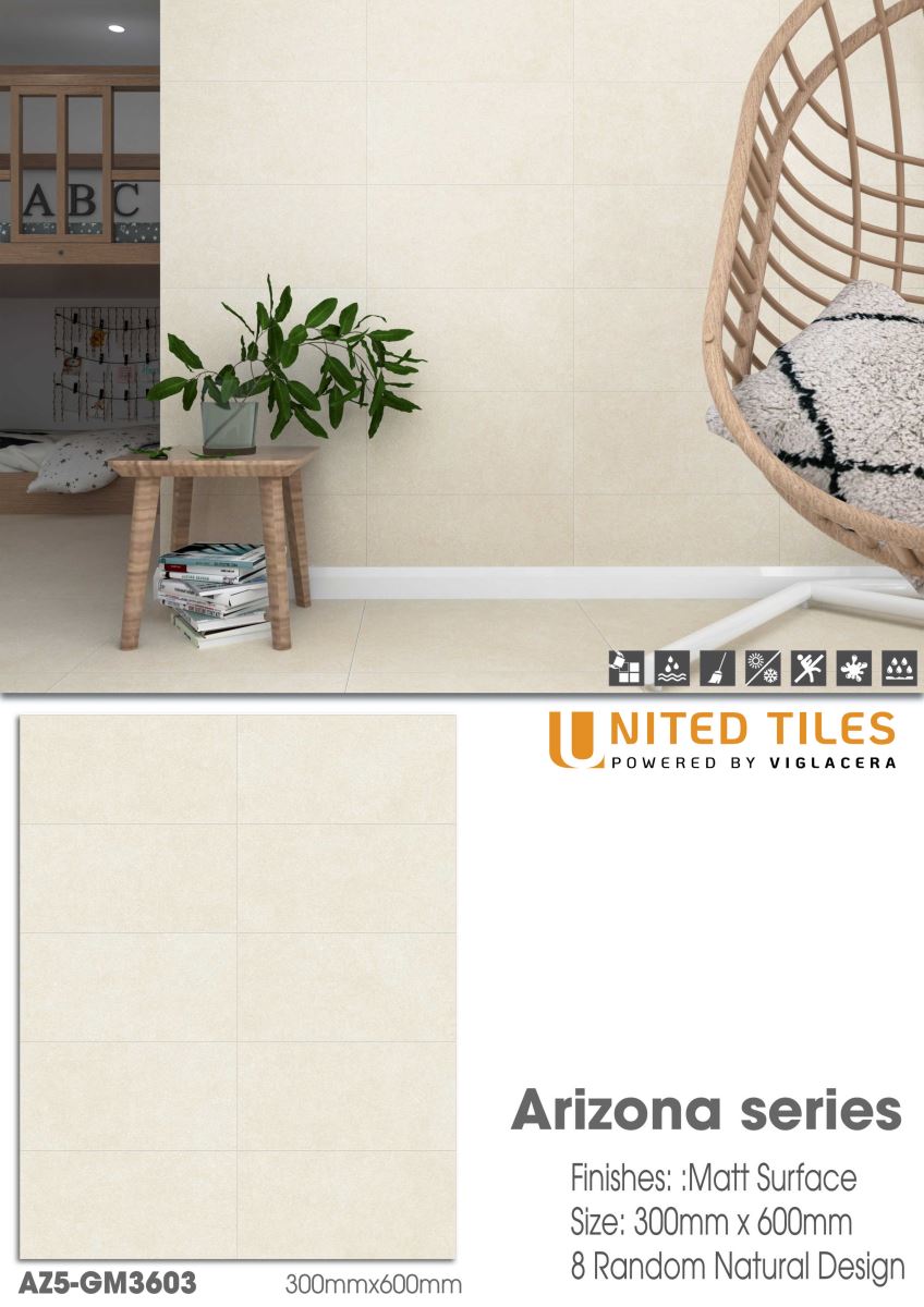 Gạch ốp lát 30x60 Viglacera Arizona AZ5-GM3603 12