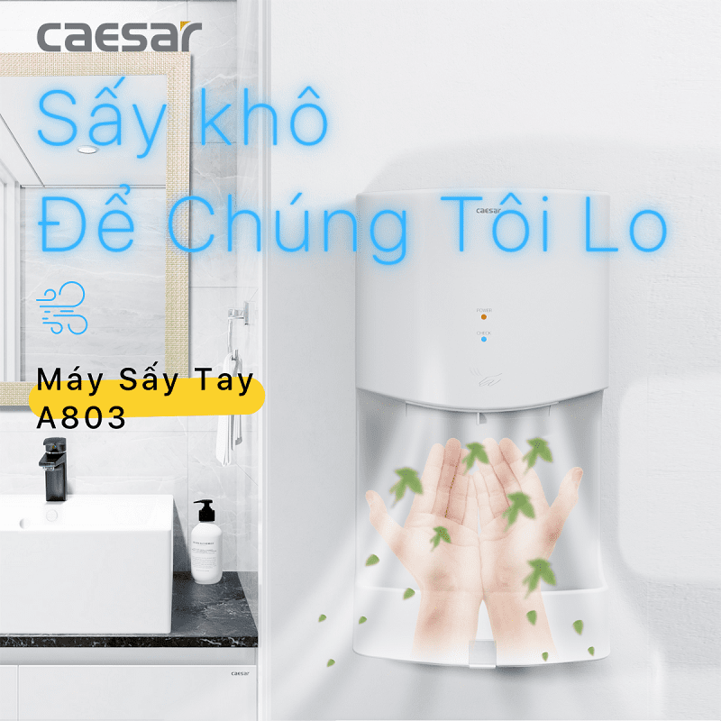 Máy Sấy Tay Caesar A803 4