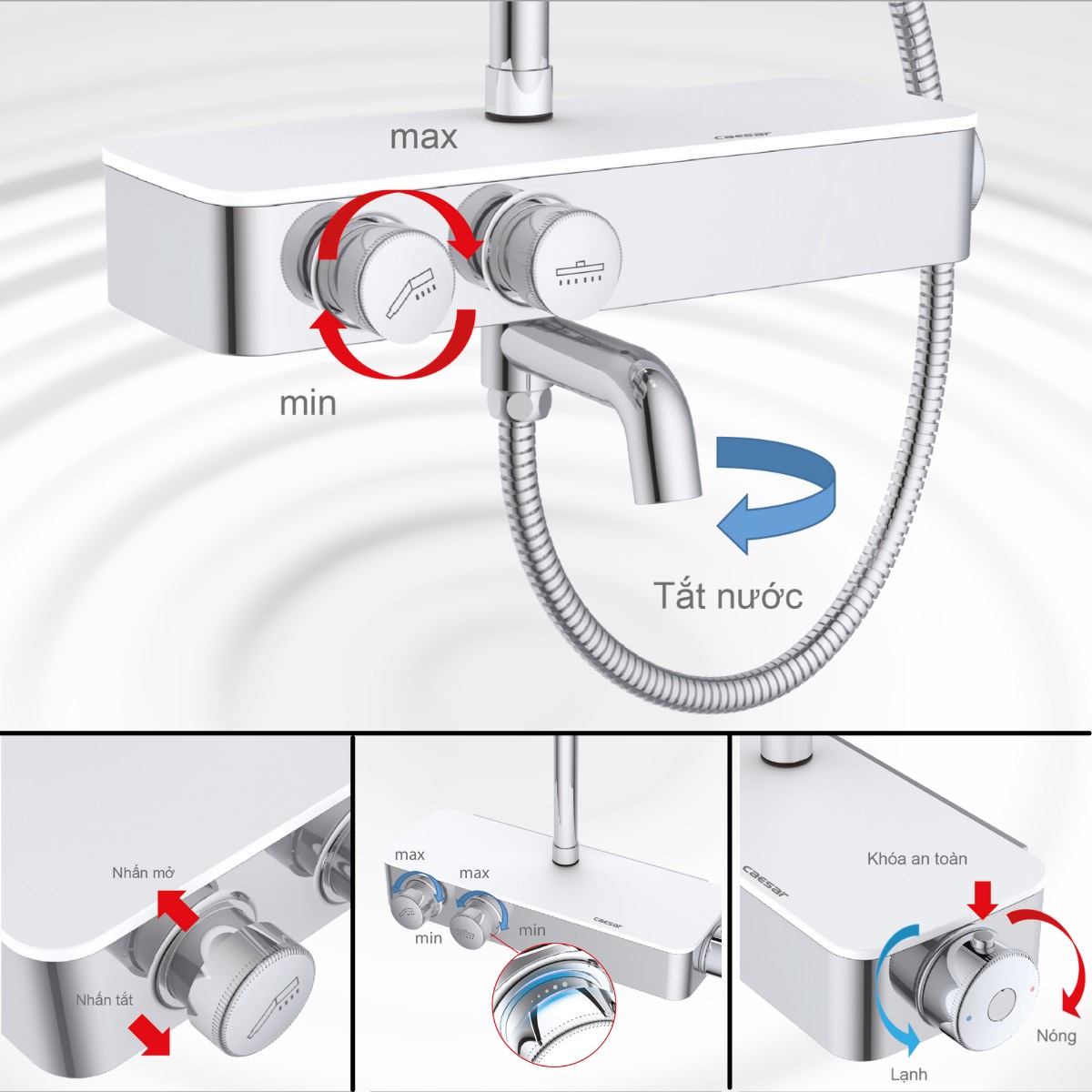 Sen Cây Nhiệt Độ Caesar S788C 4