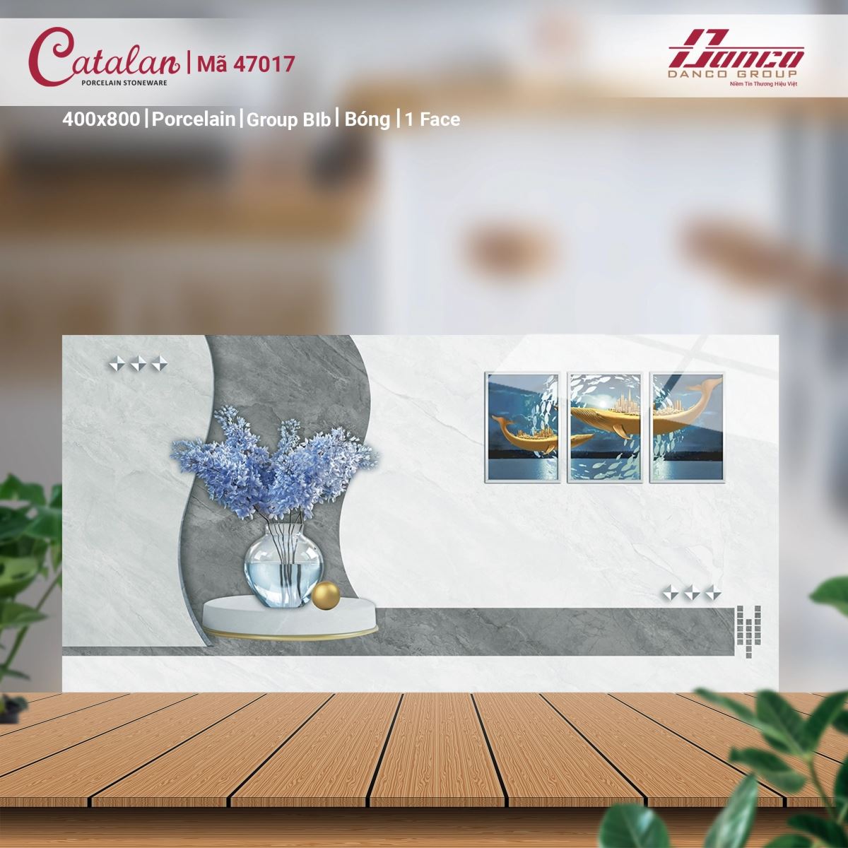 Gạch ốp lát Catalan 47017