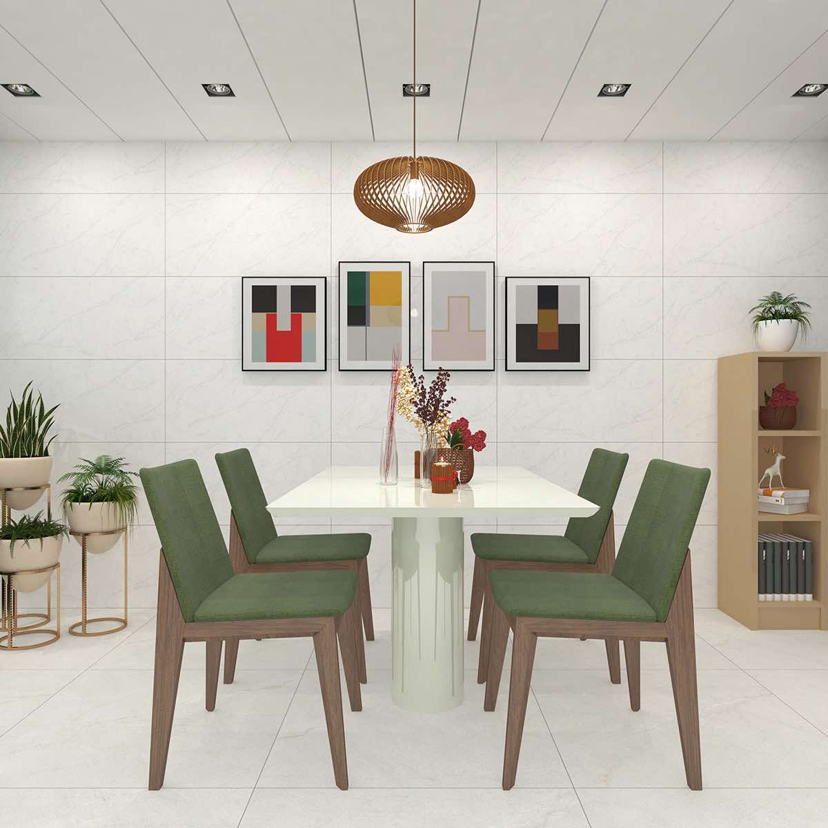 Gạch Đồng Tâm 40x80 kháng khuẩn 4080AMBER001-H+ 2