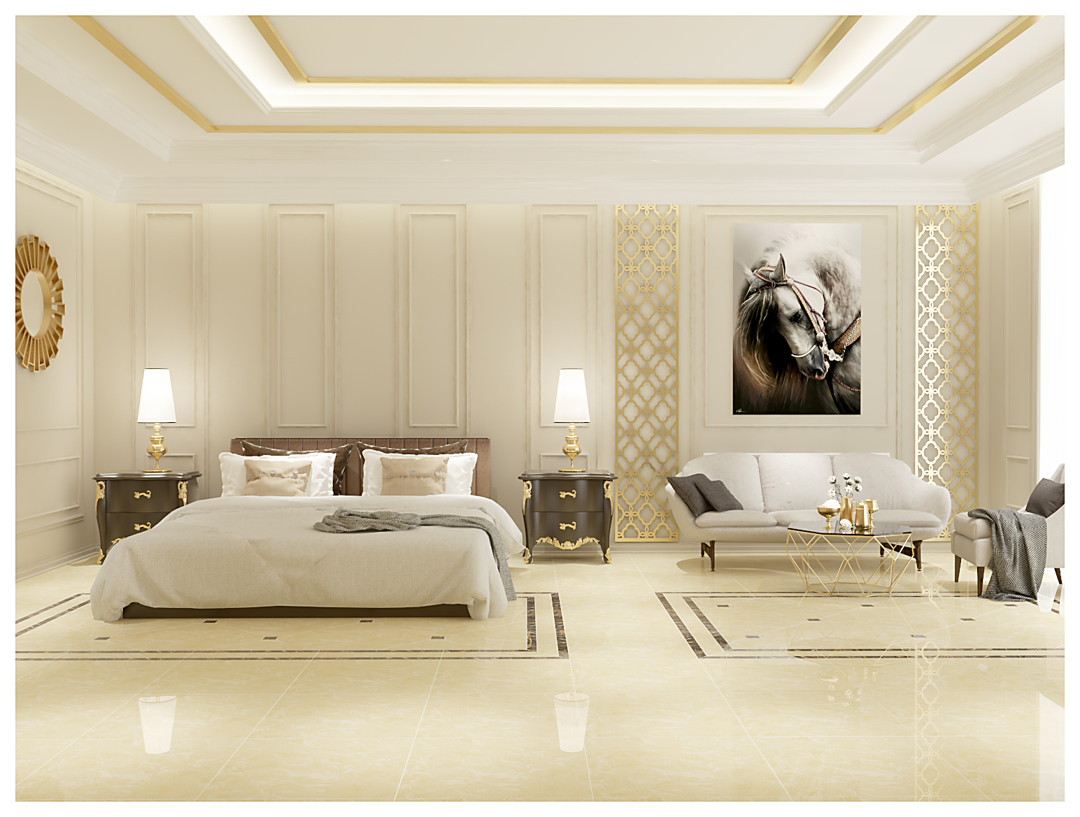 Gạch Đồng Tâm 60x60 Porcelain 6060HAIVAN003-FP 5