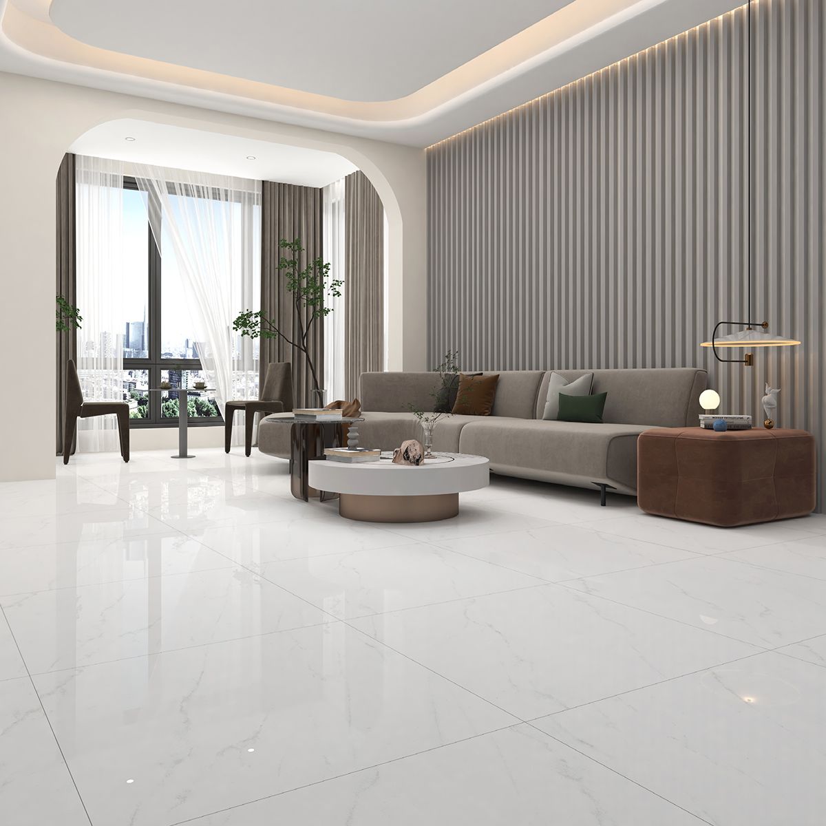 Gạch Đồng Tâm 80x80 kháng khuẩn 8080CARARAS001-FP-H+ 5