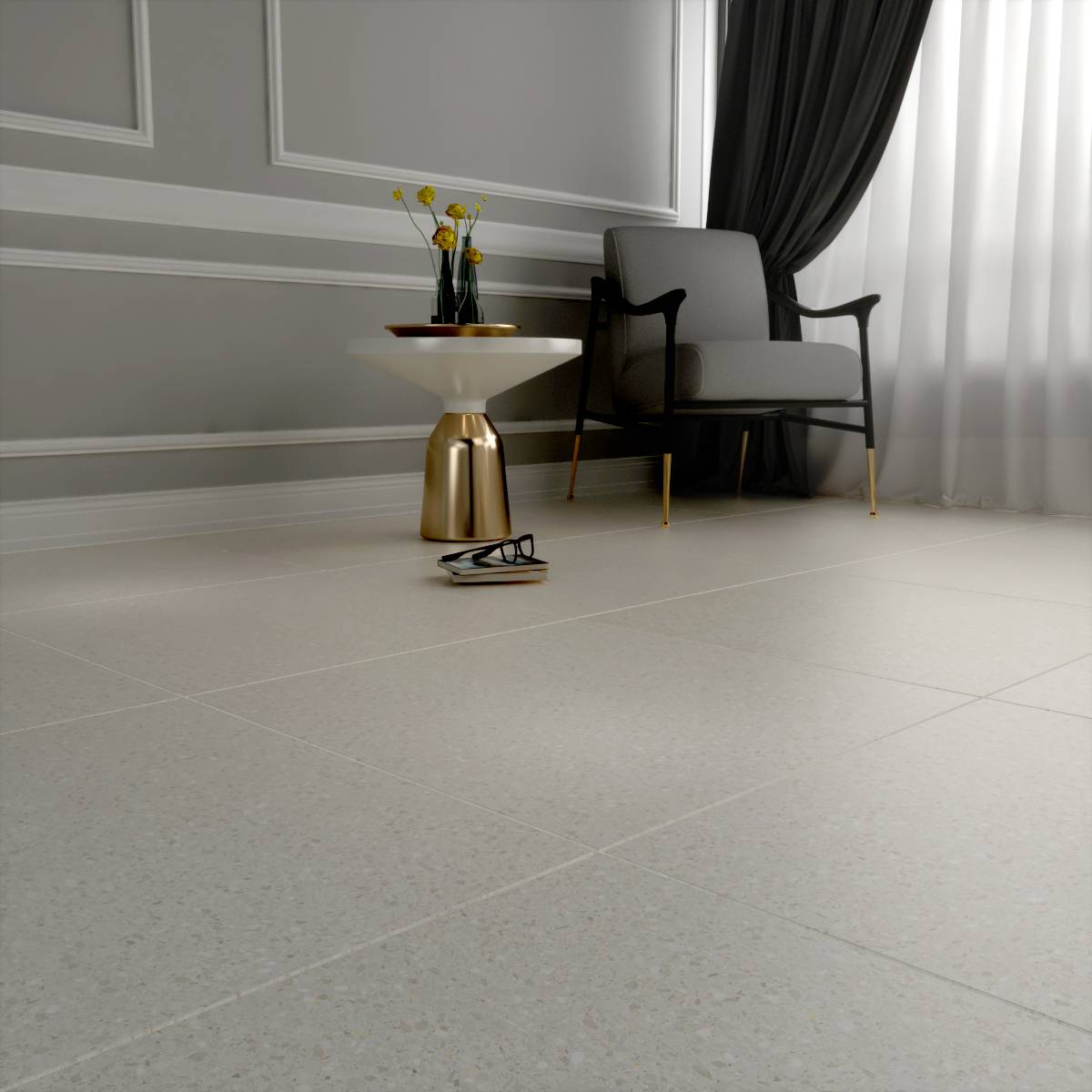 Gạch Đồng Tâm 80x80 kháng khuẩn 8080ROME005-H+ 4