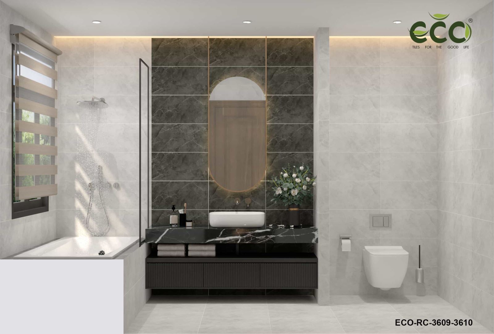 Gạch ốp lát 30x60 Ecotiles ECO-RC-3609 pc