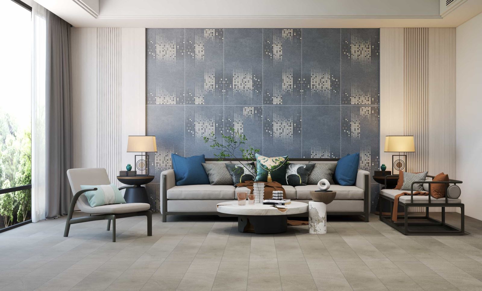 Gạch trang trí 60x120 Ecotiles RETRO K01268087HBR pc2