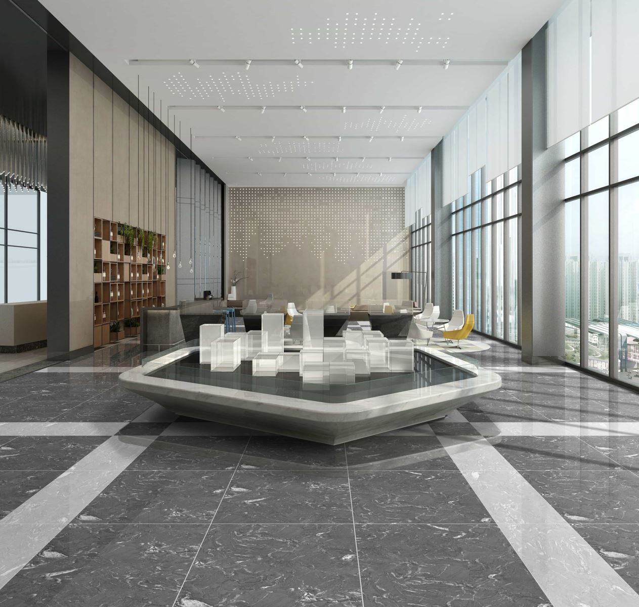 Gạch ốp lát 80x80 Ecotiles ECO-P-8805 pc