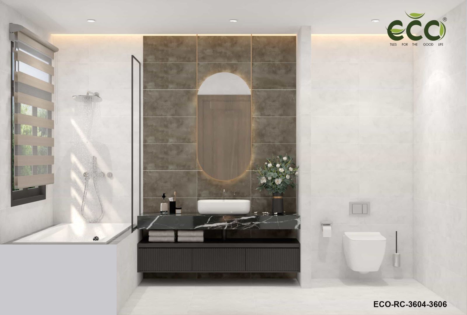 Gạch ốp lát 30x60 Ecotiles ECO-RC-3606 pc