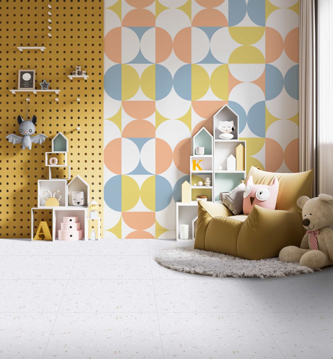 Gạch ốp lát 60x60 Ecotiles ECO-RC-6623 pc