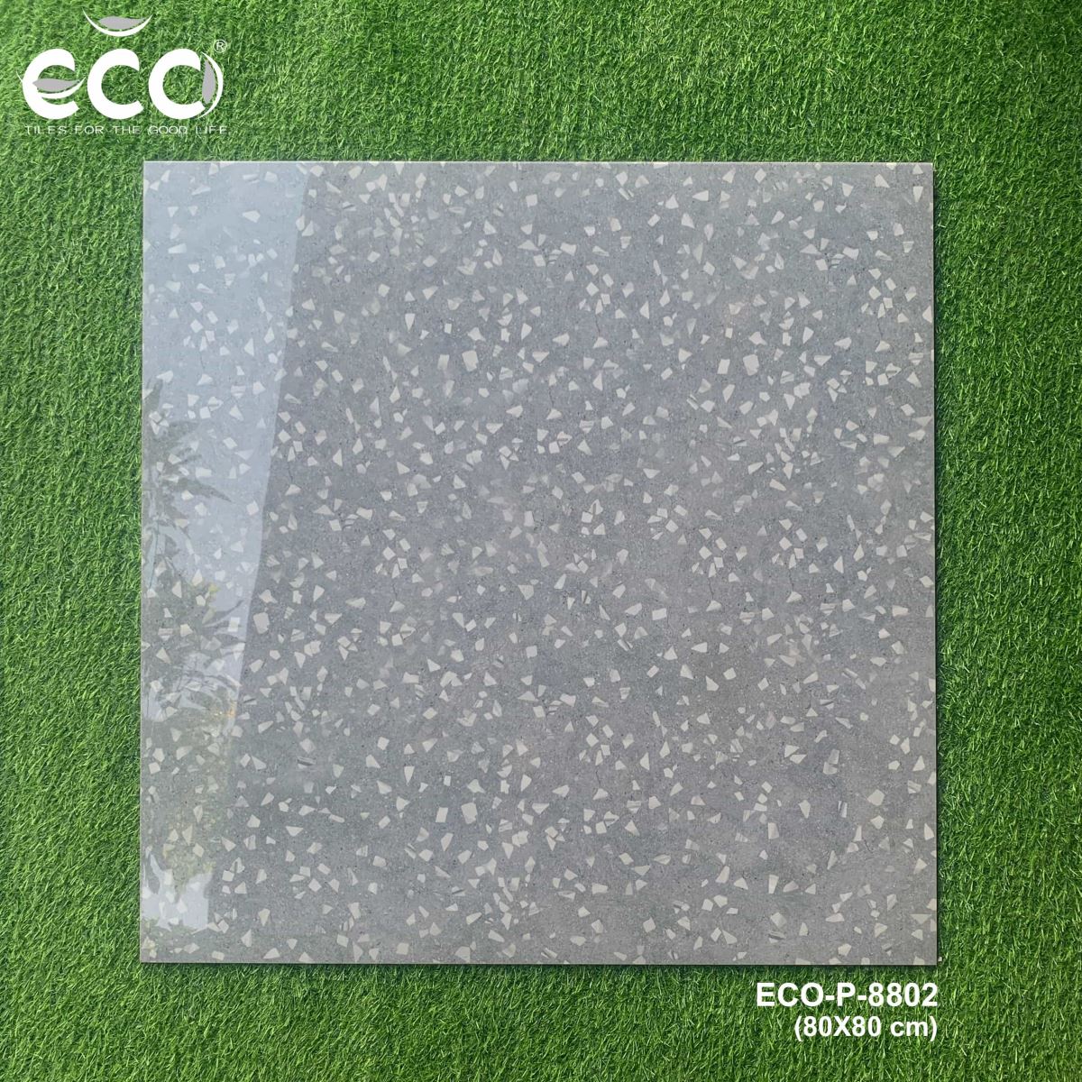 Gạch ốp lát 80x80 Ecotiles ECO-P-8802 tt