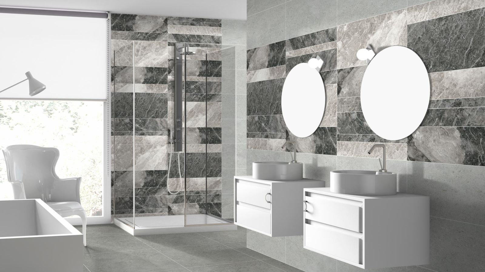 Gạch Eurotile 30x60 Hoa Đá HOD G01 6