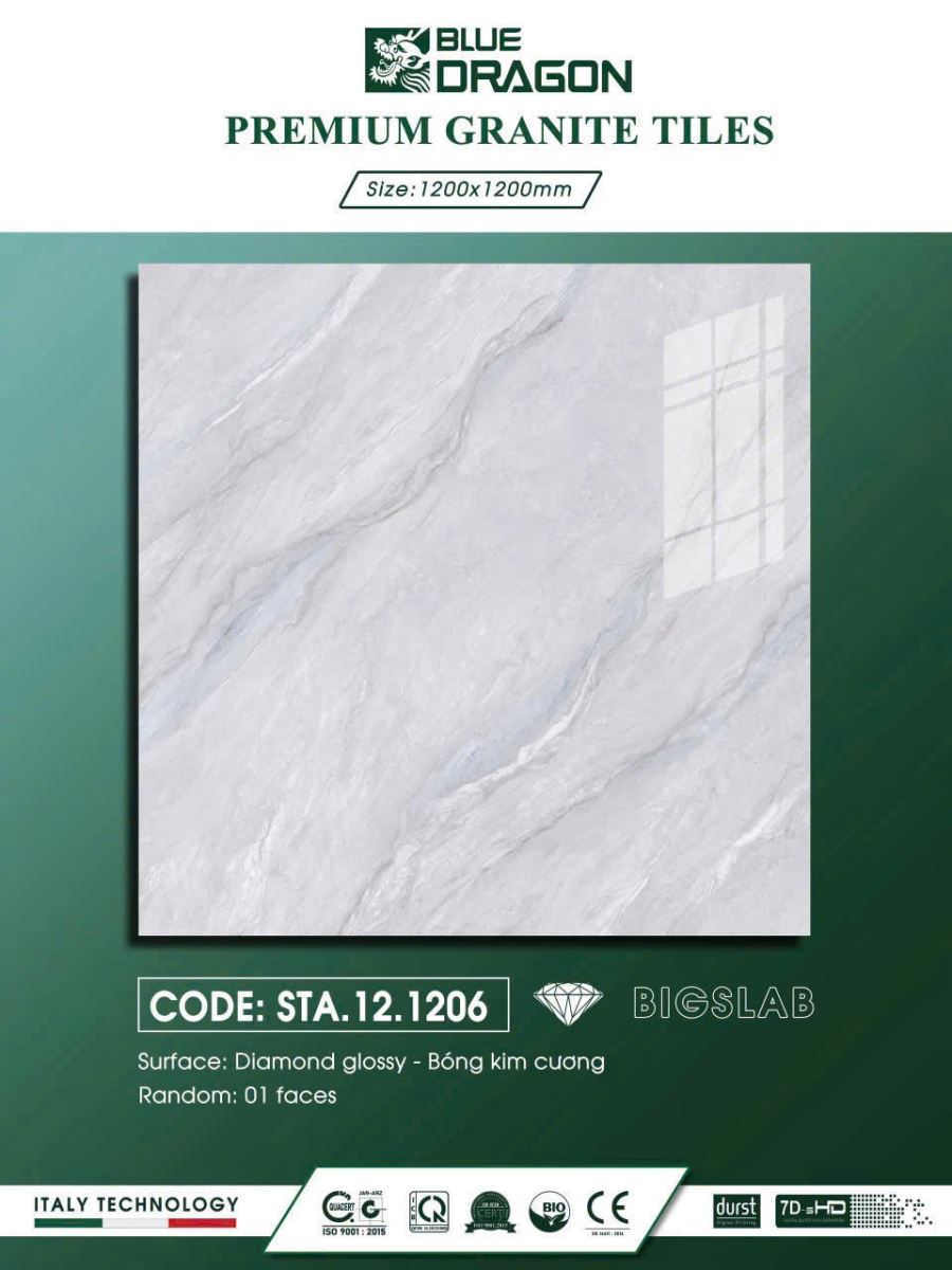Gạch ốp lát 120x120 TSA.12.1206