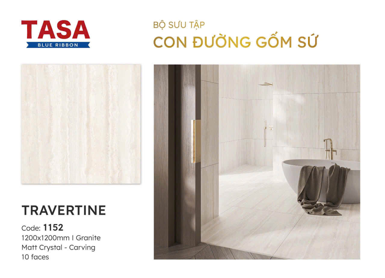 Gạch lát nền Tasa 120x120cm 01.TBR120.1152