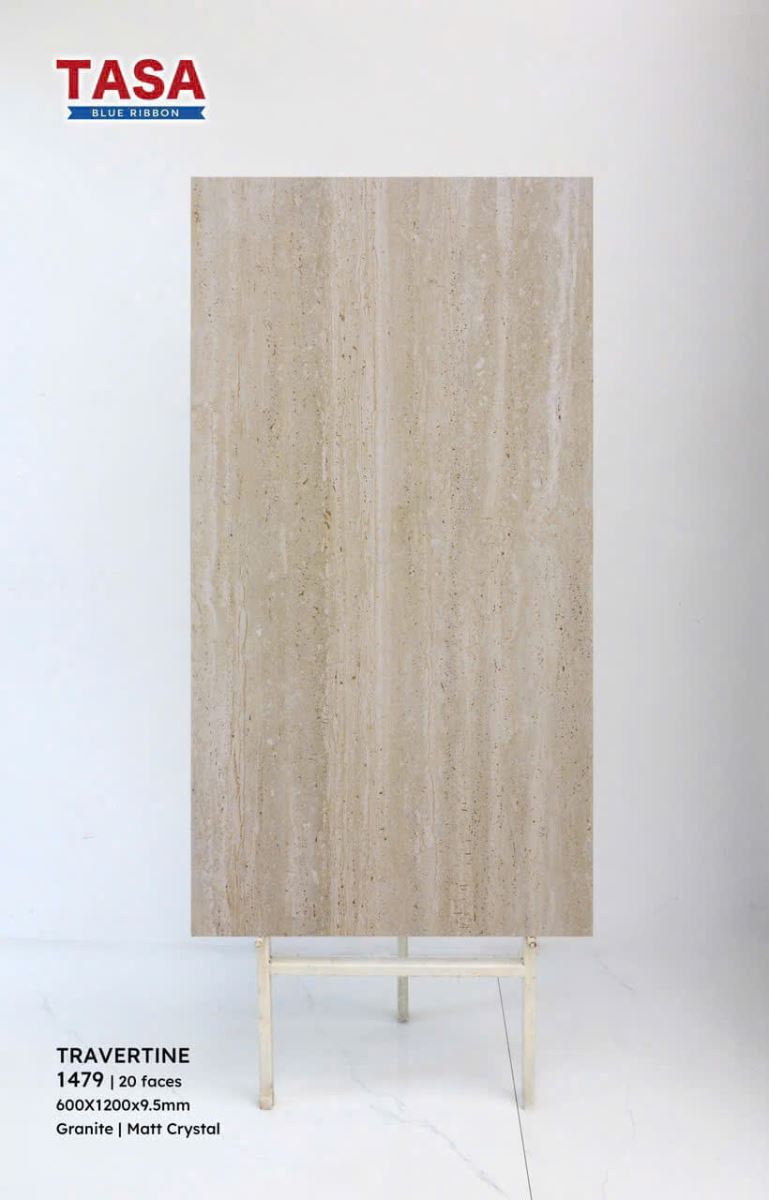Gạch lát nền Tasa 60x120cm Travertine 1479