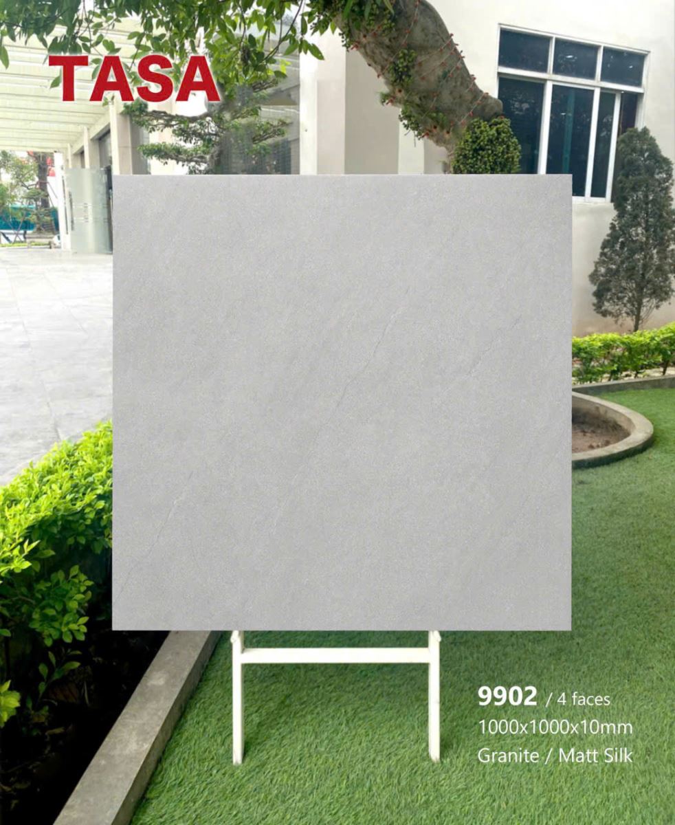 Gạch lát nền Tasa 100x100 9902 Mờ mịn