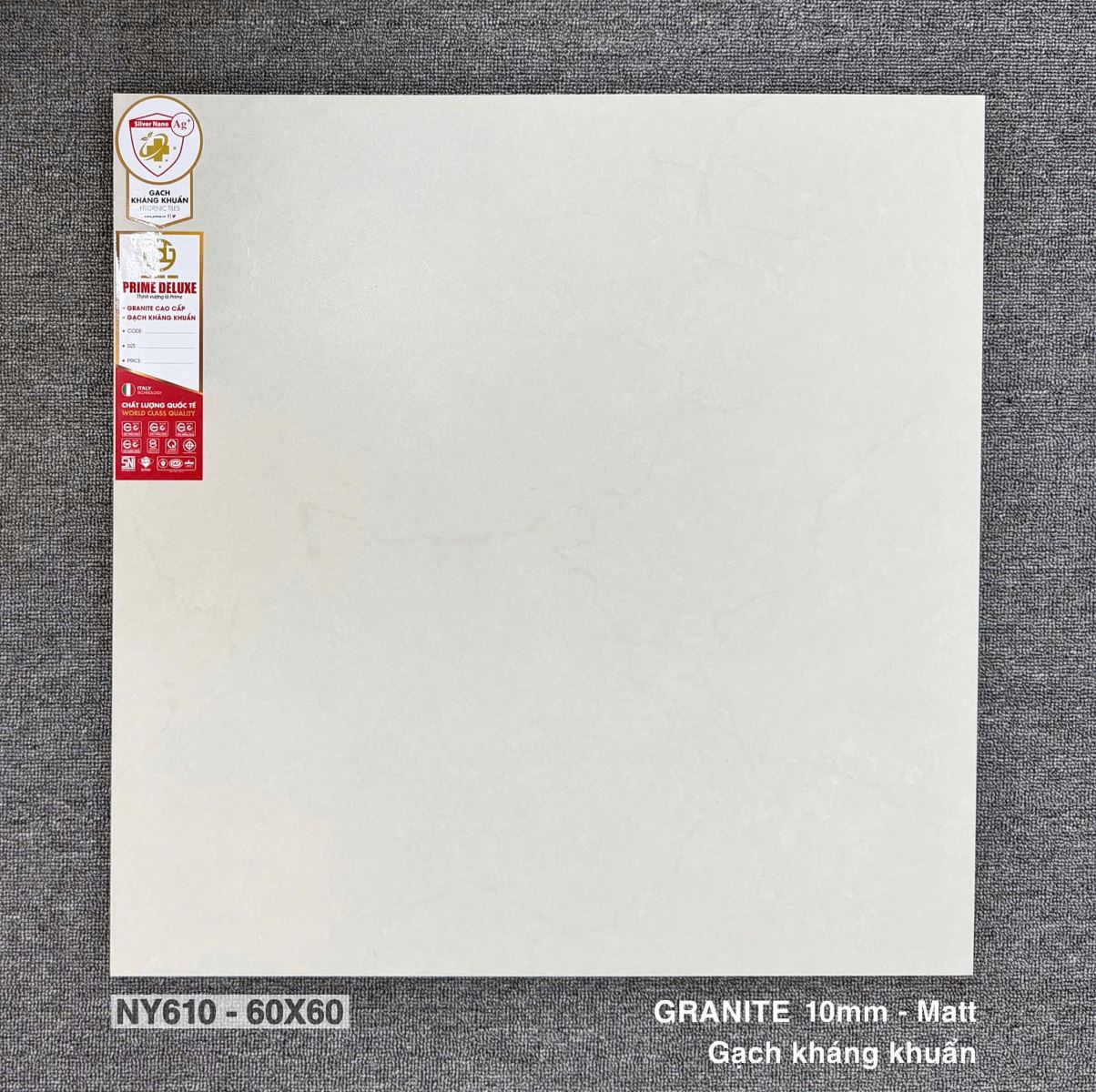 Gạch ốp lát Prime 60x60 Granite Kháng Khuẩn NY610