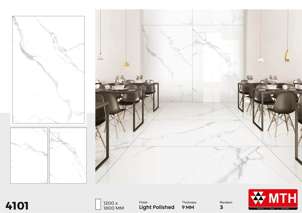 Gạch Ấn Độ 120x180 Sahara White MTH 4101 2