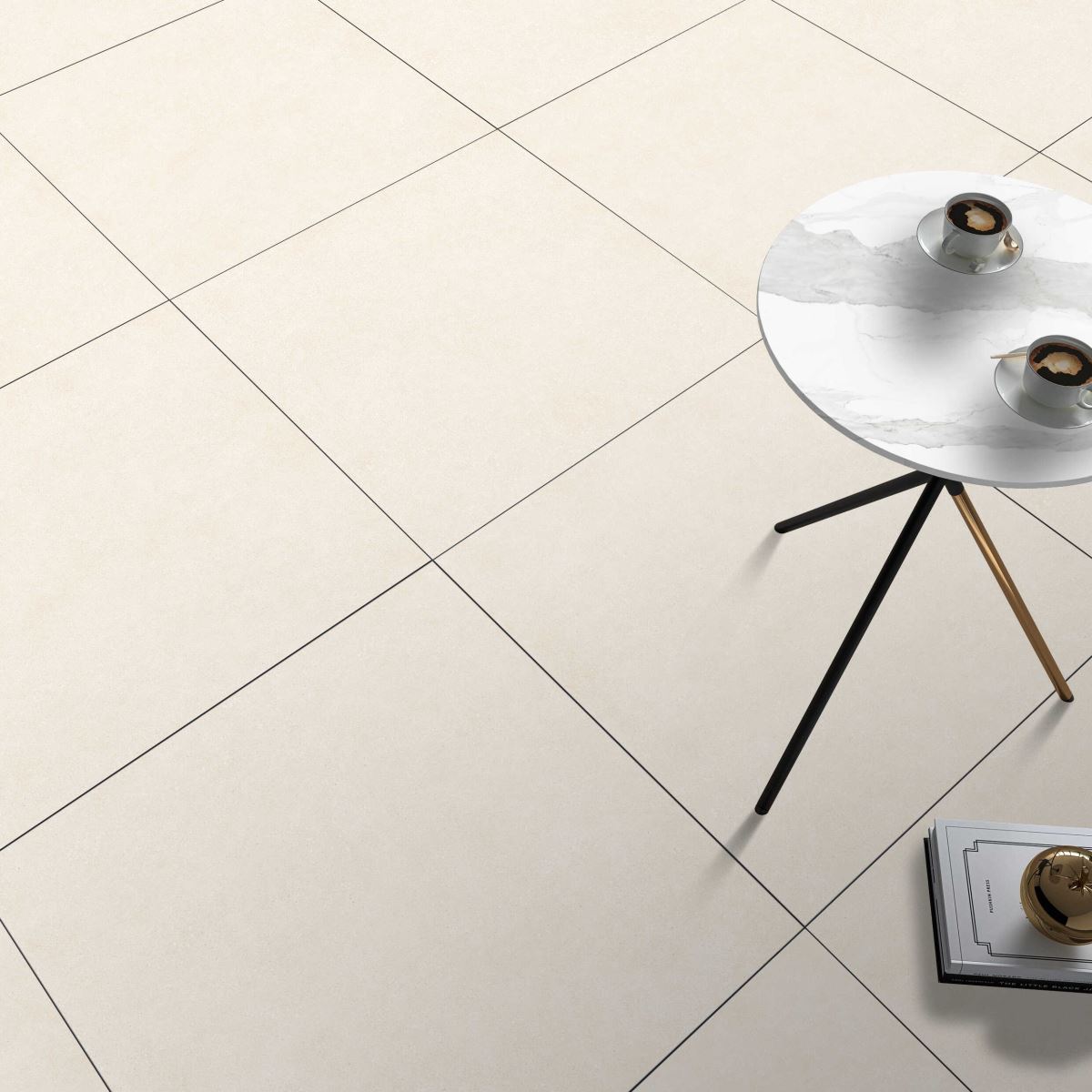 Gạch ốp lát 120x120 Trung Đô Slabtile TM015D12 Cosima Beige 4